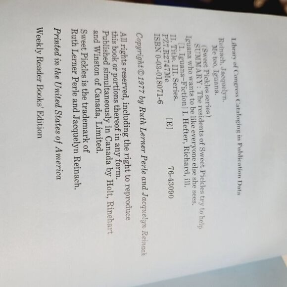 Vintage 1970s Sweet Pickles Book Lot of 7 - Picture 11 of 13